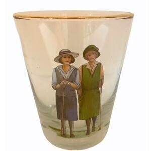 Vintage set of 4 tumblers EUC